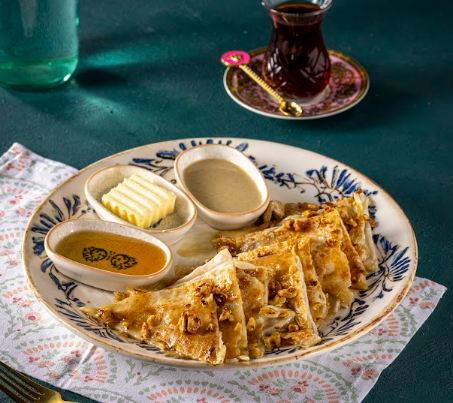 SAHİNELİ CEVİZLİ GÖZLEME