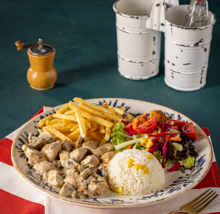 KREMALI MANTARLI TAVUK