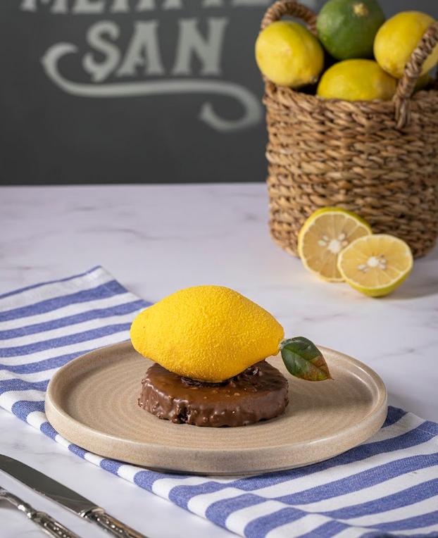 Limon Meyve Sanatı Adet Pasta